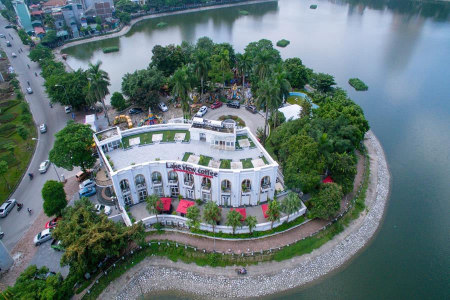 Bán nhà mặt phố Hoàng Cầu, view hồ, 7 tầng thang máy vi vu, vị trí VIP